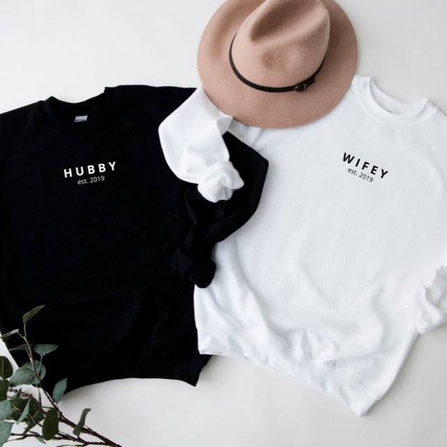Wifey Minimalist Personalised Sweatshirt (Creator Uploaded)
