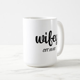 wifey Wedding Anniversary wishes for husband Coffee Mug