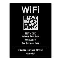 WiFi Instructions With QR Code