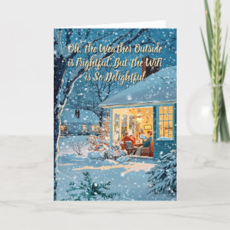 WiFi is So Delightful – Funny Christmas Card