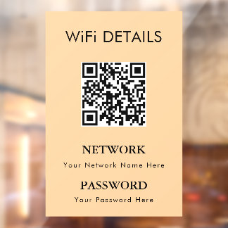 WiFi Network Access | QR Code Password Display