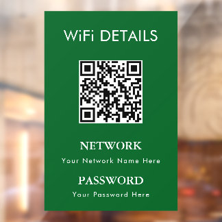 WiFi Network Access | QR Code Password Display