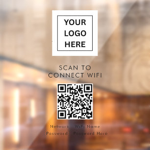 WiFi Network Access   QR Code Password Display
