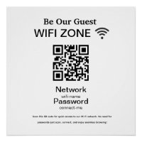Wifi Network | QR Code Internet Scan to Connect