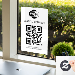 Wifi Password QR Code Scan to Connect
