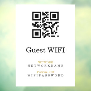 Wifi Password QR Code Scan to Connect