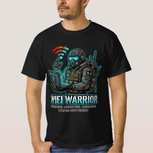 WiFi Warrior: The Remote Work Survival Tee