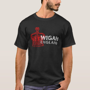 WIGAN England Crown Badge T-Shirt