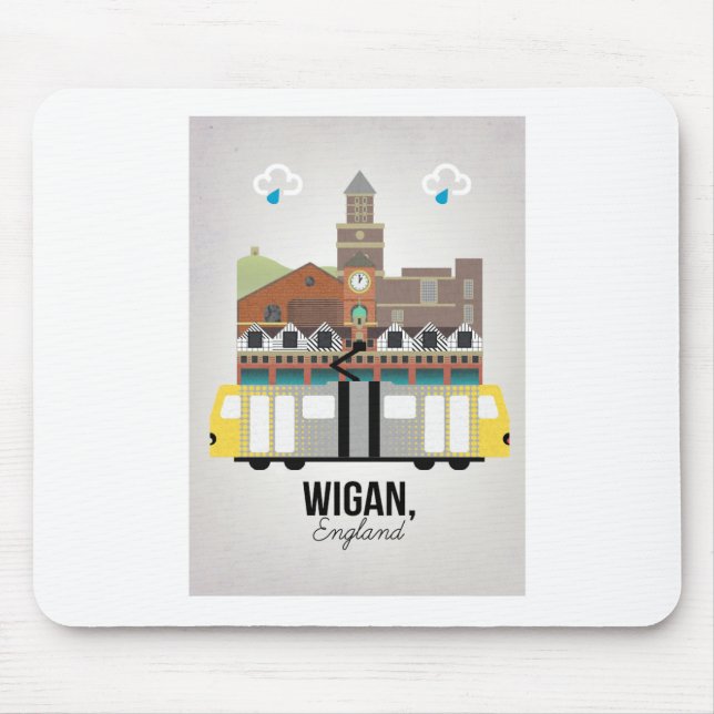 Wigan Mouse Pad (Front)