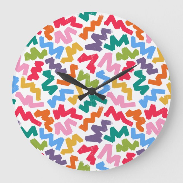 Wiggle wiggle contemporary clock (Front)