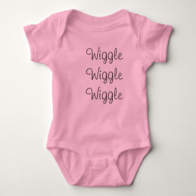 Wiggle Wiggle Wiggle Infant Creeper (Front)