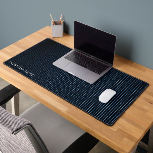 Wiggly Vertical Lines Custom Gaming Extended Desk Mat