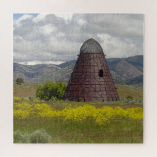 Wigwam Burner at Willow Creek Ranch Jigsaw Puzzle