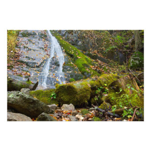 Wigwam Falls, Blue Ridge Parkway, Virginia Photo Print