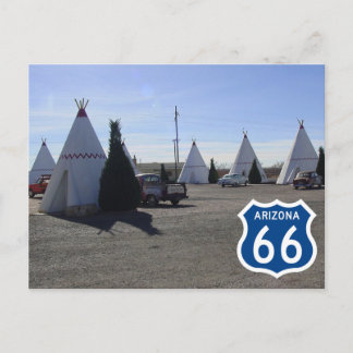 Wigwam Village Motel Route 66 Holbrook, Arizona Po Postcard