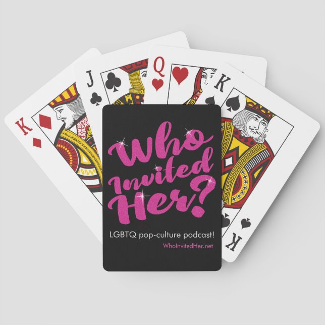 WIH Bicycle playing cards (Back)