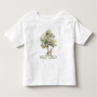 WiILD CHILD Woodland Fox Baby Toddler T-Shirt