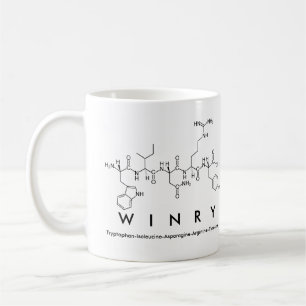 Wiinry peptide name mug