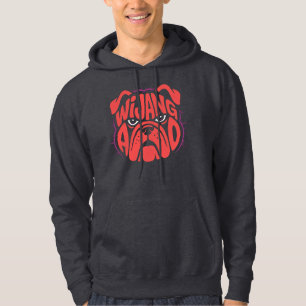 WIJANG AO Bulldog Logo Hoodie