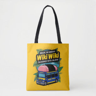 Wiki Wiki Airport Shuttle Tote Bag