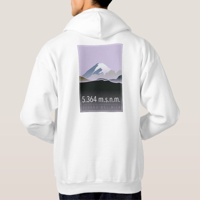 Wila Mountain, Colombia Hoodie (Back)