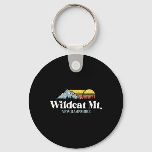 Wilat Mountain, New Hampshire, Ski Slopes Snowboar Key Ring