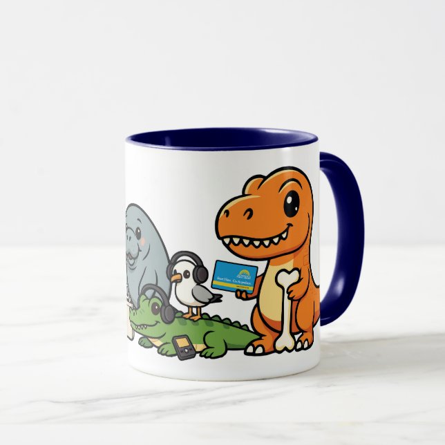 Wild About Books Mug (Front Right)