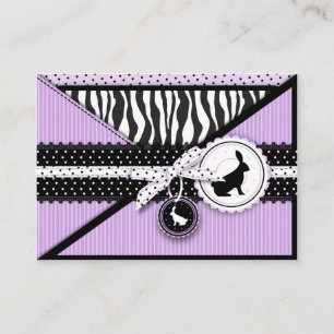 Wild About Bunnies Reminder Notecard