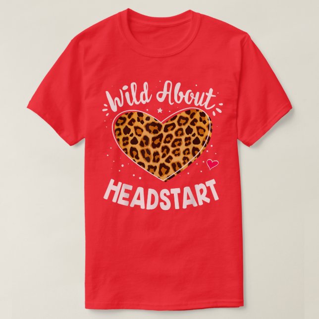 Wild About HeadStart Early Childhood Leopard Squad T-Shirt (Design Front)