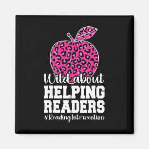 Wild About Helping Readers - Sped Teacher Magnet
