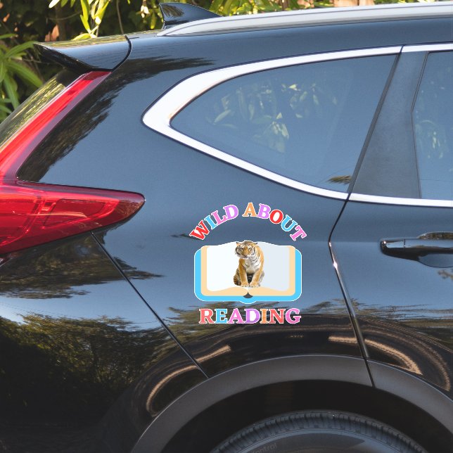 WILD ABOUT READING (Car Side)