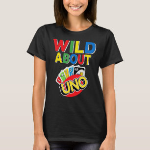 Wild About Uno Party Decorations 1st Birthday Outf T-Shirt