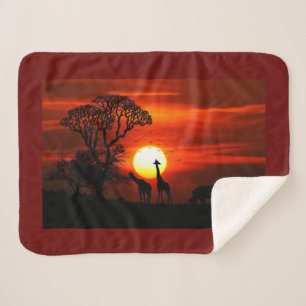 Wild Africa Baby Blanket Small
