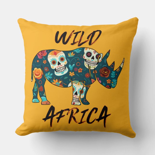 Wild Africa Cushion (Front)