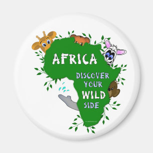 Wild Africa Magnet
