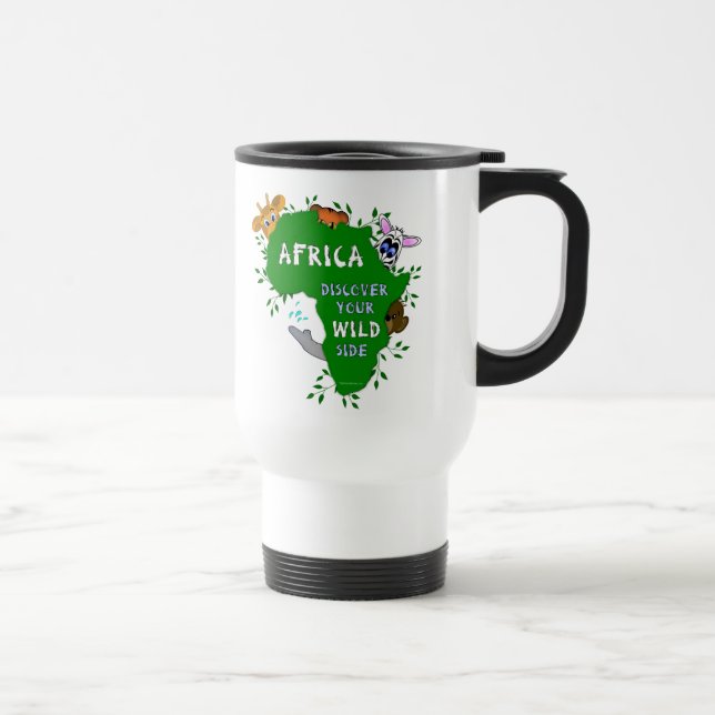 Wild Africa Travel Mug (Right)
