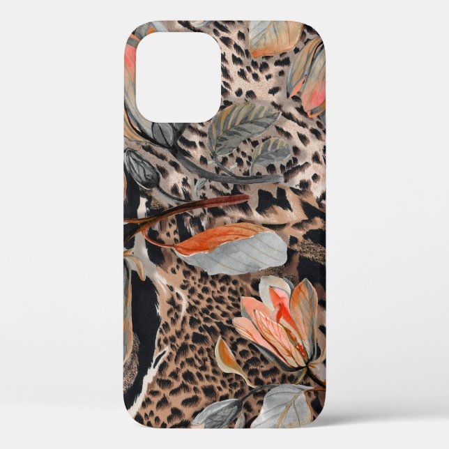 Wild African Animal Skin Pattern Case-Mate iPhone Case (Back)