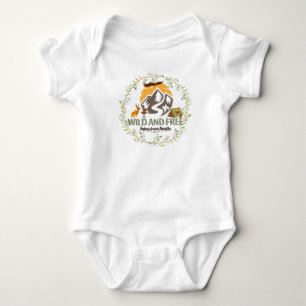 Wild and Free – Adventure Awaits Baby Bodysuit