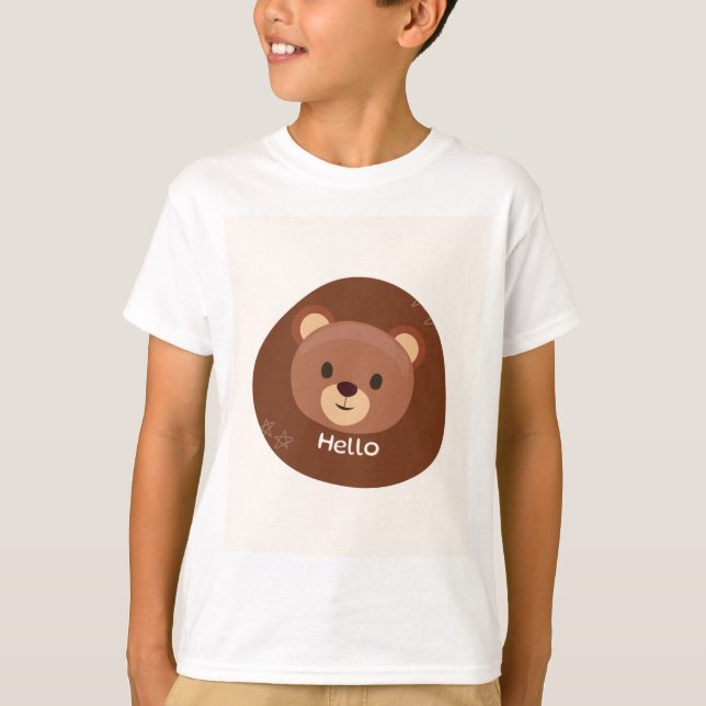 Wild and Free: Bear Adventure T-shirt (Front)