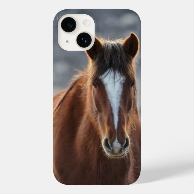 Wild and free Mustang Horse Iphone 1 Case-Mate iPhone Case (Back)