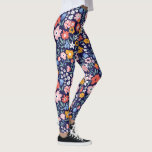 Wild and Free Summer Flowers<br><div class="desc">Kick back in these super fun leggings featuring a pattern of whimsical wild flowers. Perfect for a special event, workout at the gym or garden party or festival.</div>