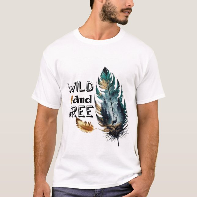 Wild and Free T-Shirt (Front)