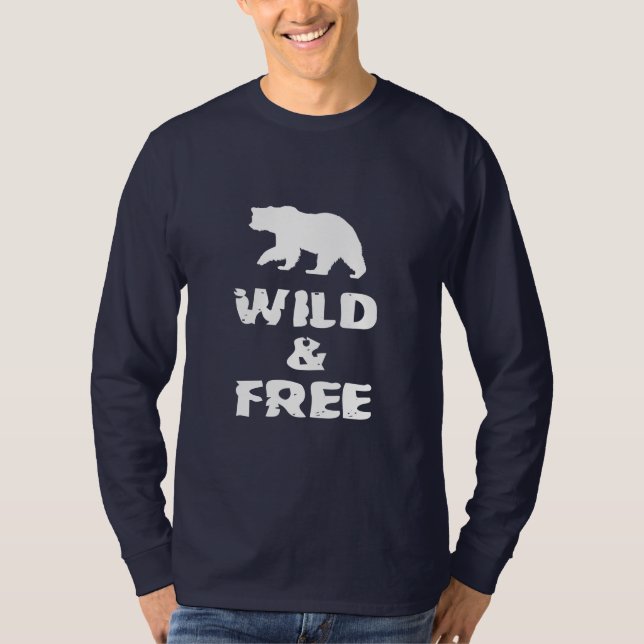Wild And Free T-Shirt (Front)