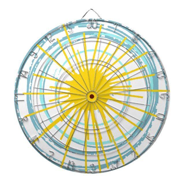 Wild and Free You Are My Sunshine Dartboard (Front)