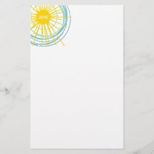 Wild and Free You Are My Sunshine Stationery