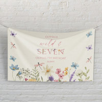 Wild and Seven Wildflower 7th Birthday Party