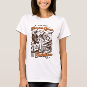 Wild and wonderful camper queen adventure  T-Shirt
