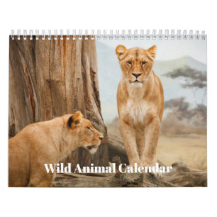 Wild Animal 2026 Calendar