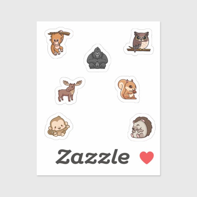 Wild animal collection (Sheet)