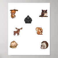 Wild animal collection